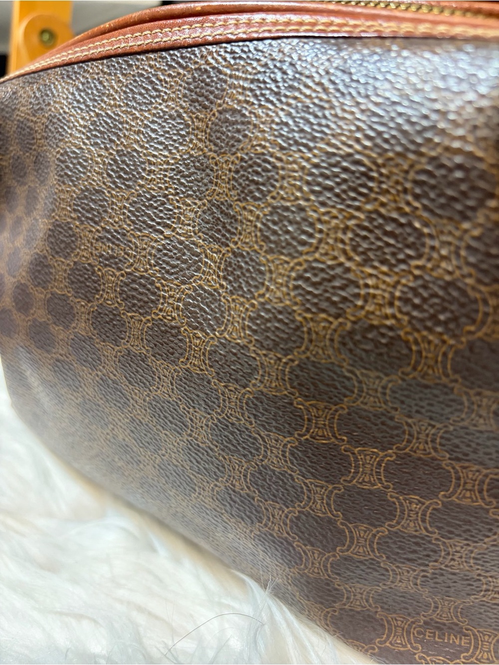 Vintage Celine Macadam Pouch - Picture 4 of 9